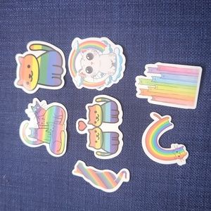 Cat LGBT Gay Pride Stickers